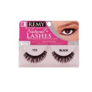 Remy Natural eyelashes(6pc/pk. 12pk/bx, 8bx/cs) - #00103