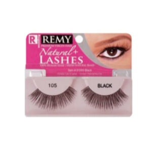 Remy Natural eyelashes(6pc/pk. 12pk/bx, 8bx/cs) - #00105