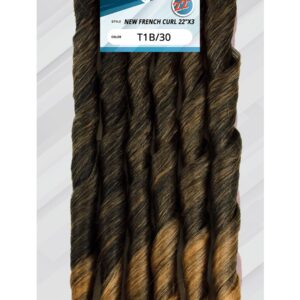 3X French curl 22" Donna Clara